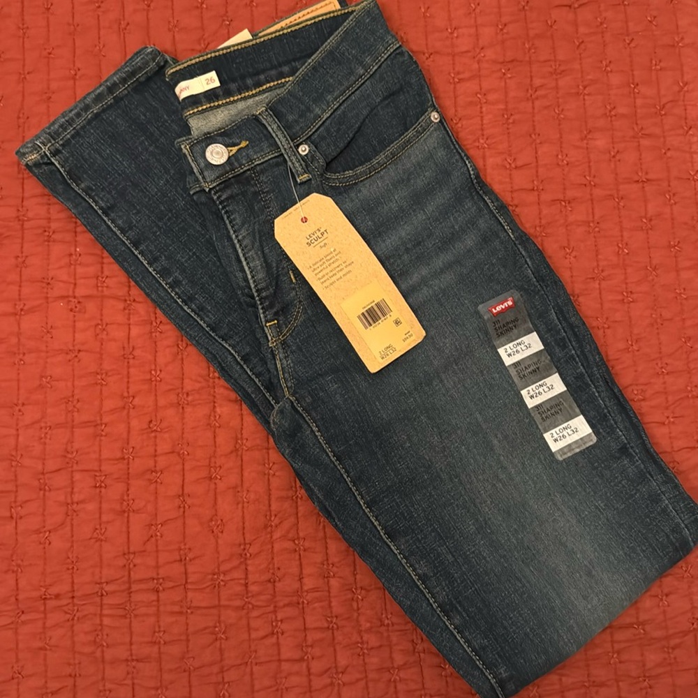 NWT Levi’s 311 Shaping Skinny jeans size 2L